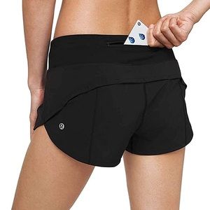 Lululemon Black Speed Up Short 2.5”